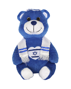 Plush Sitting Bear Israel