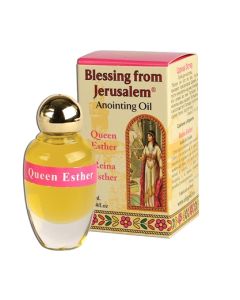 Ein Gedy - 'Blessing from Jerusalem' Anointing Oil - Queen Esther Prayer Oil - 12ml  made in Israel