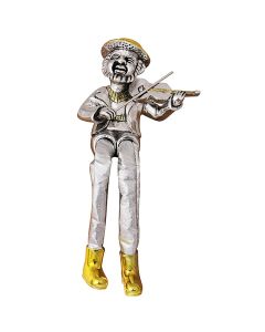 Hasidic Jew Figurine - Playing a Violin