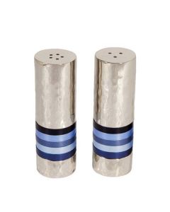 Yair Emanuel | Salt & Pepper Shakers with blue rings