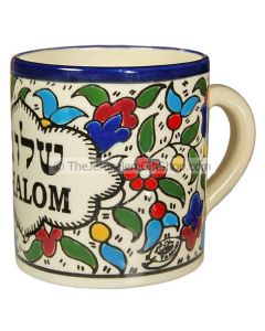 Ceramic Mug - Shalom Hebrew