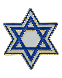 Lapel Pin Star of David