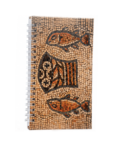 Spiral Hard Cover Notebook -  Tabgha Mosaic