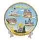 Holy Land Churches Souvenir Plate 