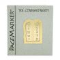Ten Commandments - 24k Gold Plated bookmark