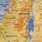 3D 'Touch Israel' Topographic Map Magnet - Large - 8 inch - detail