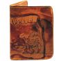 Camel Leather Wallet from the Holy Land - folded