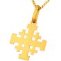 14 Carat Gold Small Classic 'Jerusalem Cross'