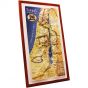 Raised-Relief Map of Israel in Biblical Times - side