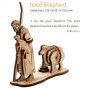 THE GOOD SHEPHERD | DIY Wood 3D Puzzle | Educational Self Assembly Craft | Made in the Holy Land