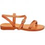 Jesus Sandals - Mount of Olives - Handmade from Leather in the Holy Land - side view