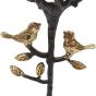 Yair Emanuel Copper candlesticks - handmade - a tree of life