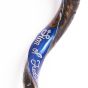 Decorated Kudu Yemenite shofar - The Lion of Judah with Blue background 40 inches