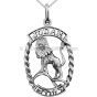 Lion of Judah Sterling Silver Hebrew Pendant