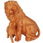 The Lion of Judah and The Lamb of GOD - Olive Wood Ornament - Made in Bethlehem