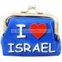 Souvenir 'I Love Israel' Plastic Purse
