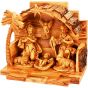 Arched Manger from Olive Wood Nativity
