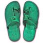 Camel Leather Jesus Sandals - Nazareth Style - Colored Green