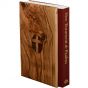 Small Olive Wood New Testament and Psalms - Side View