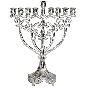 Small Silver Plated Hanukkah Menorah