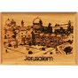 Olive Wood Magnet - The Western Wall